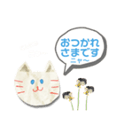 シンプルニャンコのスタンプです（個別スタンプ：5）