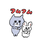 今を生きてる灰色キャット5（個別スタンプ：20）