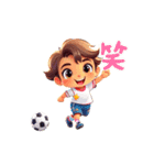 サッカー好きな男の子（個別スタンプ：20）