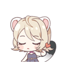 テン族ユナの一日（個別スタンプ：8）