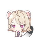 テン族ユナの一日（個別スタンプ：9）