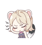 テン族ユナの一日（個別スタンプ：17）