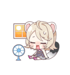 テン族ユナの一日（個別スタンプ：21）