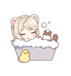 テン族ユナの一日（個別スタンプ：23）