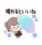 モノトーンPonyちゃん・梅雨（個別スタンプ：22）