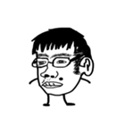 あれ？なんか似てる？（個別スタンプ：3）
