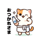 運動が大好きな猫（個別スタンプ：19）