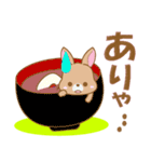 うさぎ日和(茶色)①-toYvu-（個別スタンプ：39）