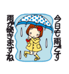 ひま子ちゃん625大人女子の雨模様スタンプ（個別スタンプ：11）