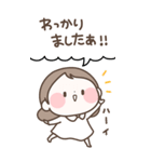 なんとなく敬語【おんなのこ】（個別スタンプ：13）