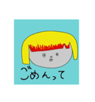 ままうえが描いた娘の似顔絵すたんぷ。ま。（個別スタンプ：14）