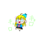 カラーのスタンプ（個別スタンプ：4）