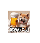 柴犬とマシュマロ風もふもふ詰め合わせ（個別スタンプ：33）