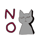 ネイティヴになりたかった猫さん（個別スタンプ：6）