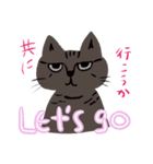 ネイティヴになりたかった猫さん（個別スタンプ：11）