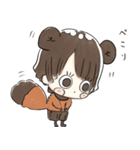 たぬきち日和（個別スタンプ：1）
