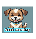 おはよう！犬（個別スタンプ：3）