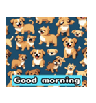おはよう！犬（個別スタンプ：4）