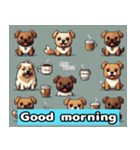 おはよう！犬（個別スタンプ：6）