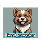 おはよう！犬（個別スタンプ：7）