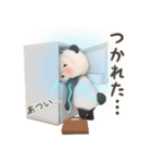 【動きません】パンダタオル【夏・天気】（個別スタンプ：30）