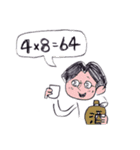 MeganeOjisan Stamp（個別スタンプ：12）