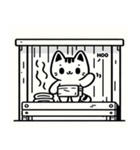 サウナにゃんこ2（個別スタンプ：3）