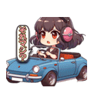 毎日使える旧車娘のLINEスタンプ（個別スタンプ：26）