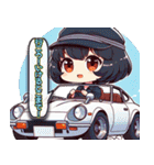 毎日使える旧車娘のLINEスタンプ（個別スタンプ：30）