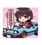 毎日使える旧車娘のLINEスタンプ（個別スタンプ：40）