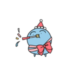 あお-ちゃんとり（個別スタンプ：19）