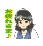 商用利用可キャラクター派遣KITSUNEBI（個別スタンプ：5）