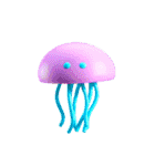 3D_aquarium（個別スタンプ：4）