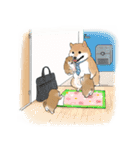 柴犬の日常スタンプ Shibainu life stamp（個別スタンプ：21）