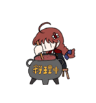 デフォルメ魔女っ娘！ シアーシャちゃん（個別スタンプ：3）