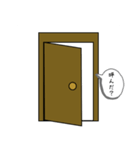 好きなスタンプと組み合わせアレンジ/ドア（個別スタンプ：8）