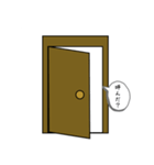 好きなスタンプと組み合わせアレンジ/ドア（個別スタンプ：12）