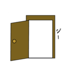 好きなスタンプと組み合わせアレンジ/ドア（個別スタンプ：15）