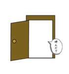 好きなスタンプと組み合わせアレンジ/ドア（個別スタンプ：16）