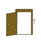 好きなスタンプと組み合わせアレンジ/ドア（個別スタンプ：19）