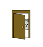 好きなスタンプと組み合わせアレンジ/ドア（個別スタンプ：21）