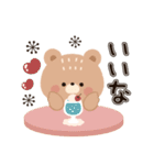 ほんわかクマさん♡梅雨〜夏（個別スタンプ：33）