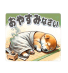 柴犬さんの夏休み（個別スタンプ：39）