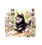 ずっと使える♡柴犬の大人の挨拶♡敬語（個別スタンプ：9）