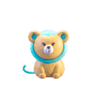 3D_animals（個別スタンプ：39）