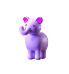 3D_animals（個別スタンプ：40）