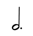 音楽のお勉強をしましょう！（個別スタンプ：10）