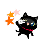 便利！アレンジしやすい☆黒猫ちゃん☆再販（個別スタンプ：19）