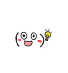 顔文字リアクションスタンプ②（個別スタンプ：26）