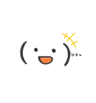 顔文字リアクションスタンプ②（個別スタンプ：31）